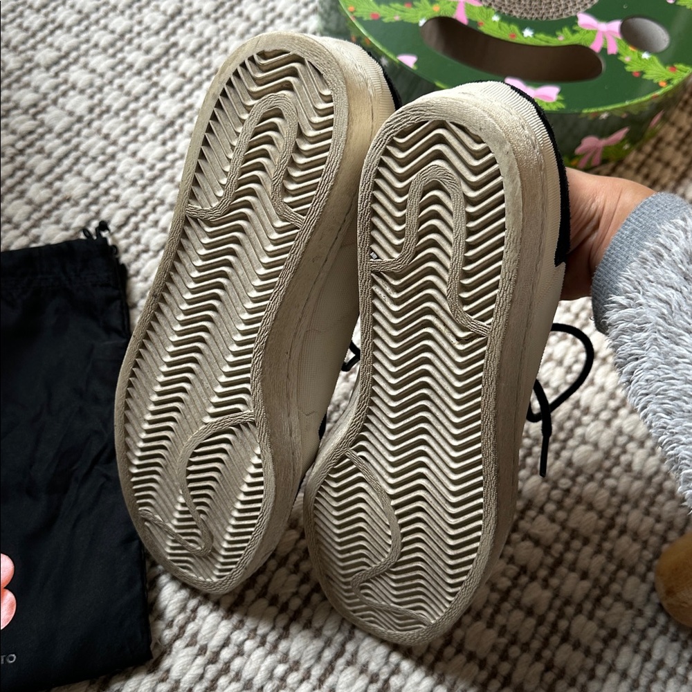 Y-3 Yohji Yamamoto Shell Toe Superstar Low Top Sneakers - Picture 5 of 6